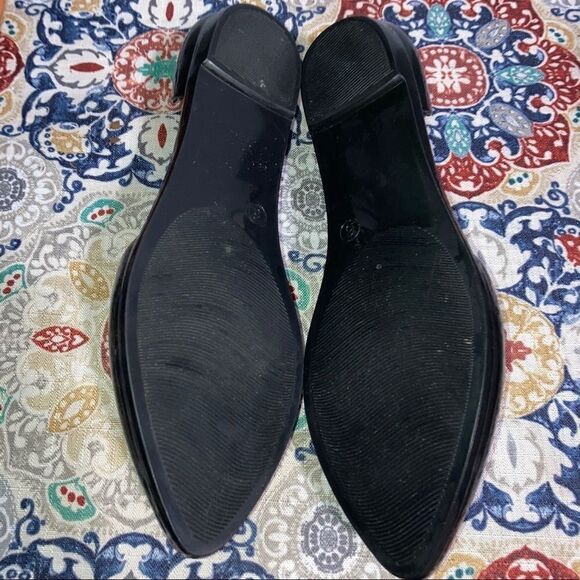 Jeffery Campbell, Havana Last Jelly Flat D’Orsay Solid Black Patent Women’s 6 M - Picture 10 of 12